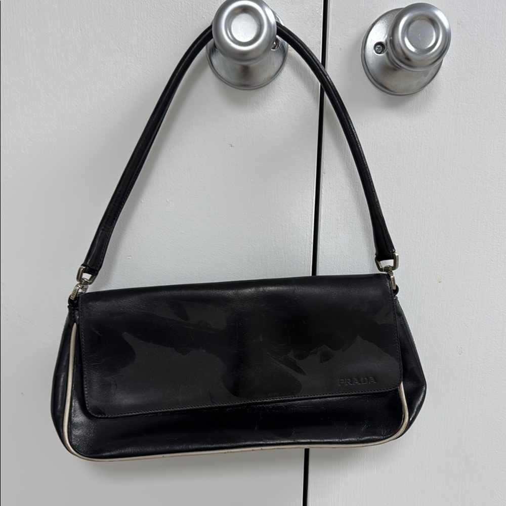 Prada Black Leather Women's Bag